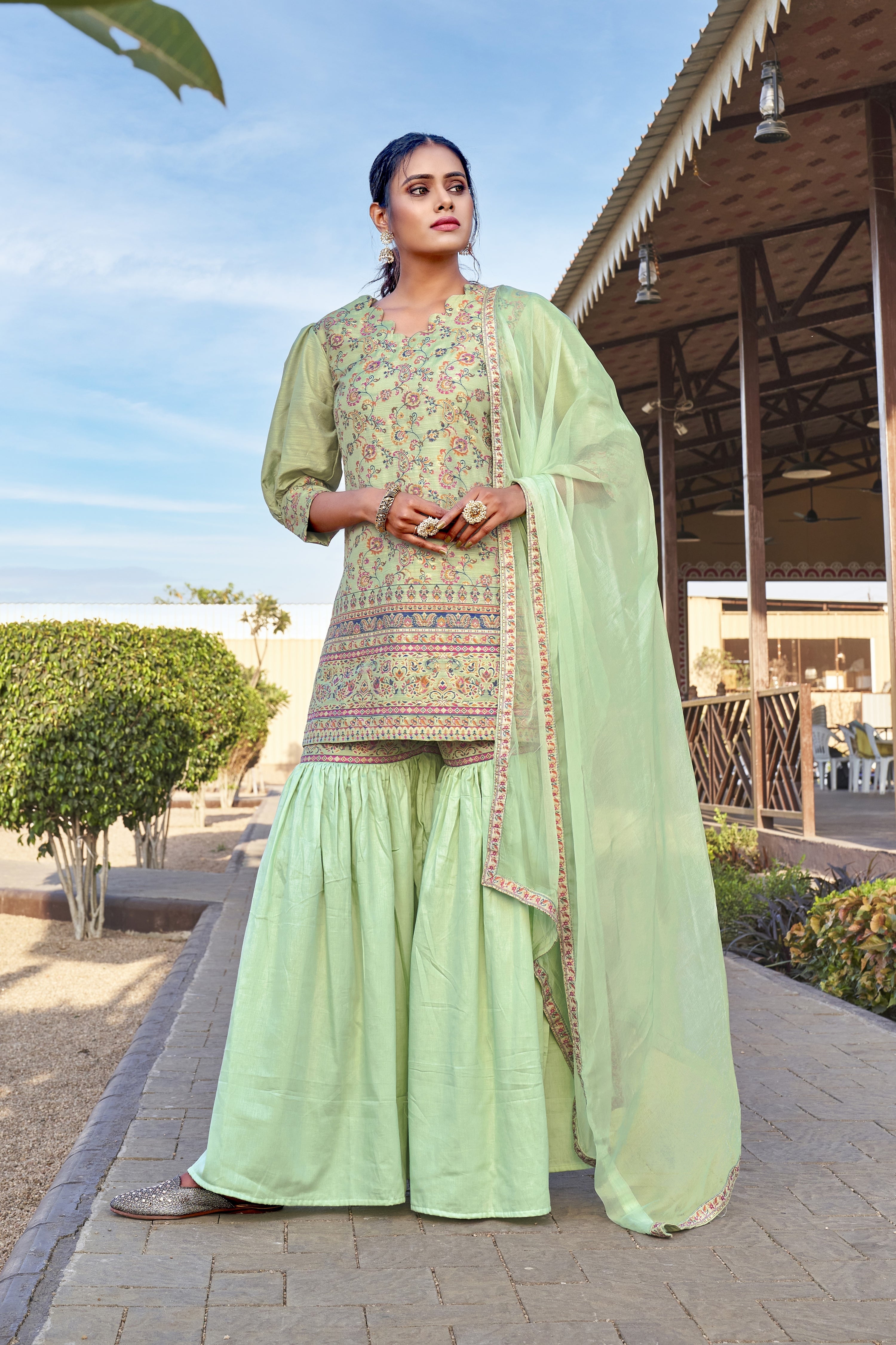 PISTA JACQUARD UNSTITCHED SUIT SET – MishMesh